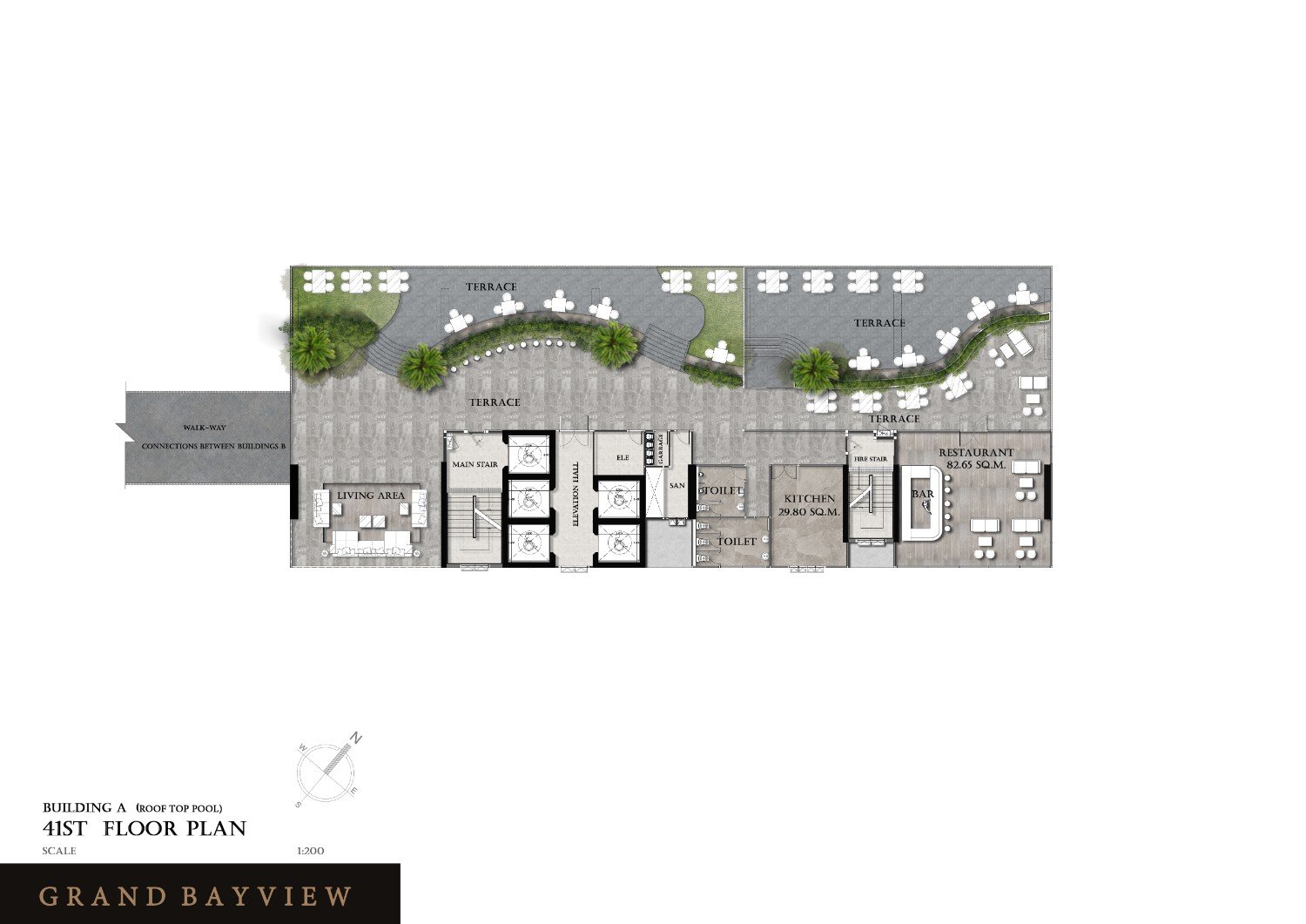 Building A - 41st Floor Plan