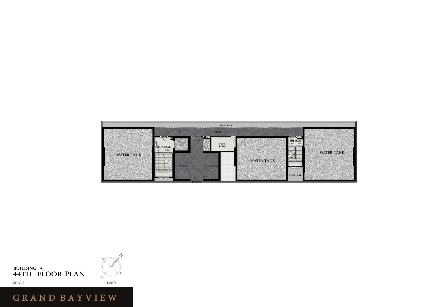 Building A - 44th Floor Plan