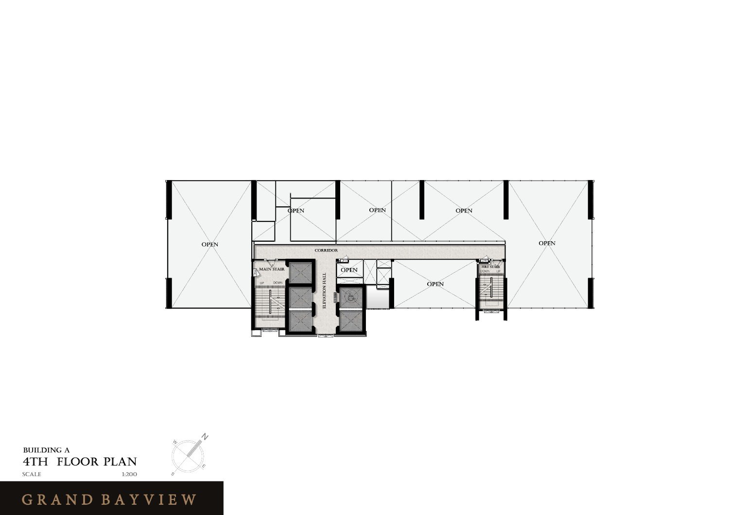 Building A - 4th Floor Plan