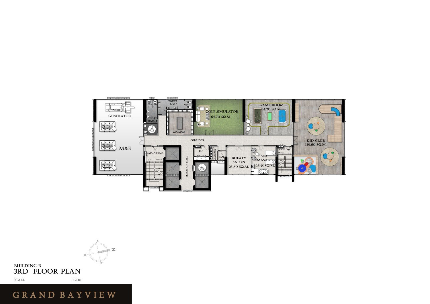 Building B - 3rd Floor Plan