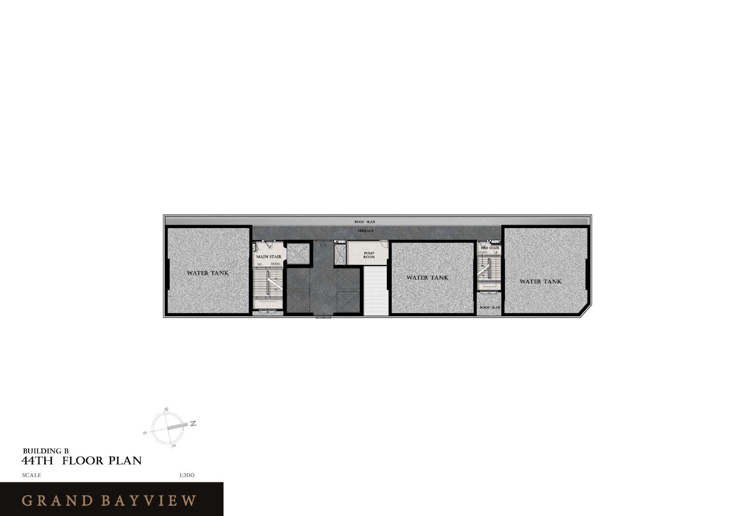 Building B - 44th Floor Plan