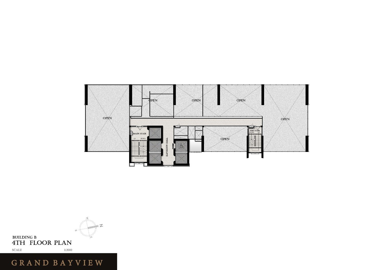 Building B - 4th Floor Plan