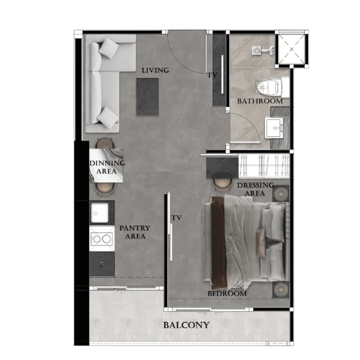 Grand Bay View 1-bedroom 35m²
