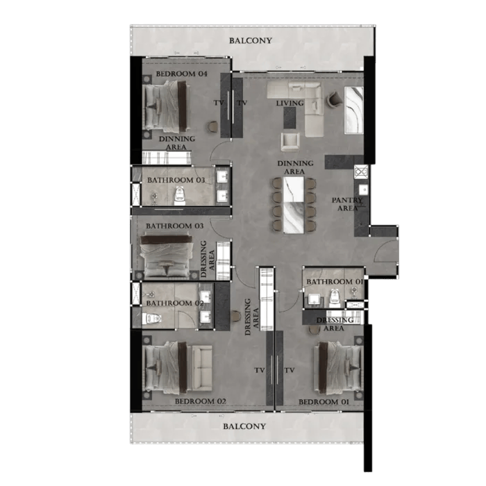 Grand Bay View 4-bedroom