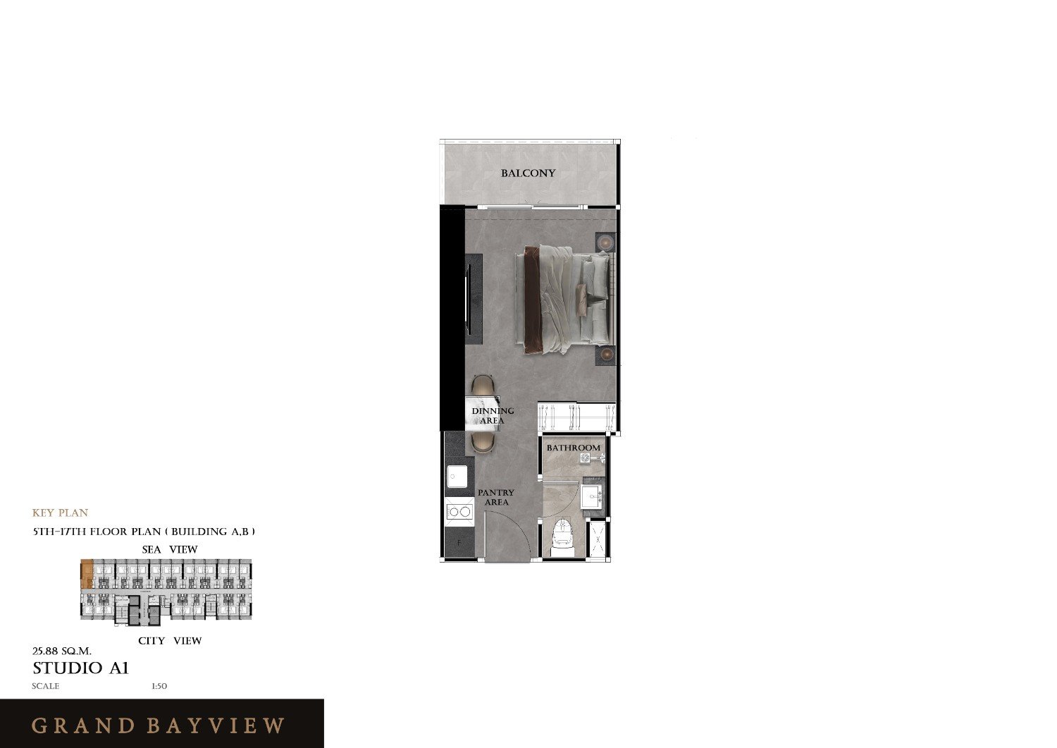 GBV Studio 23m² - 26m²