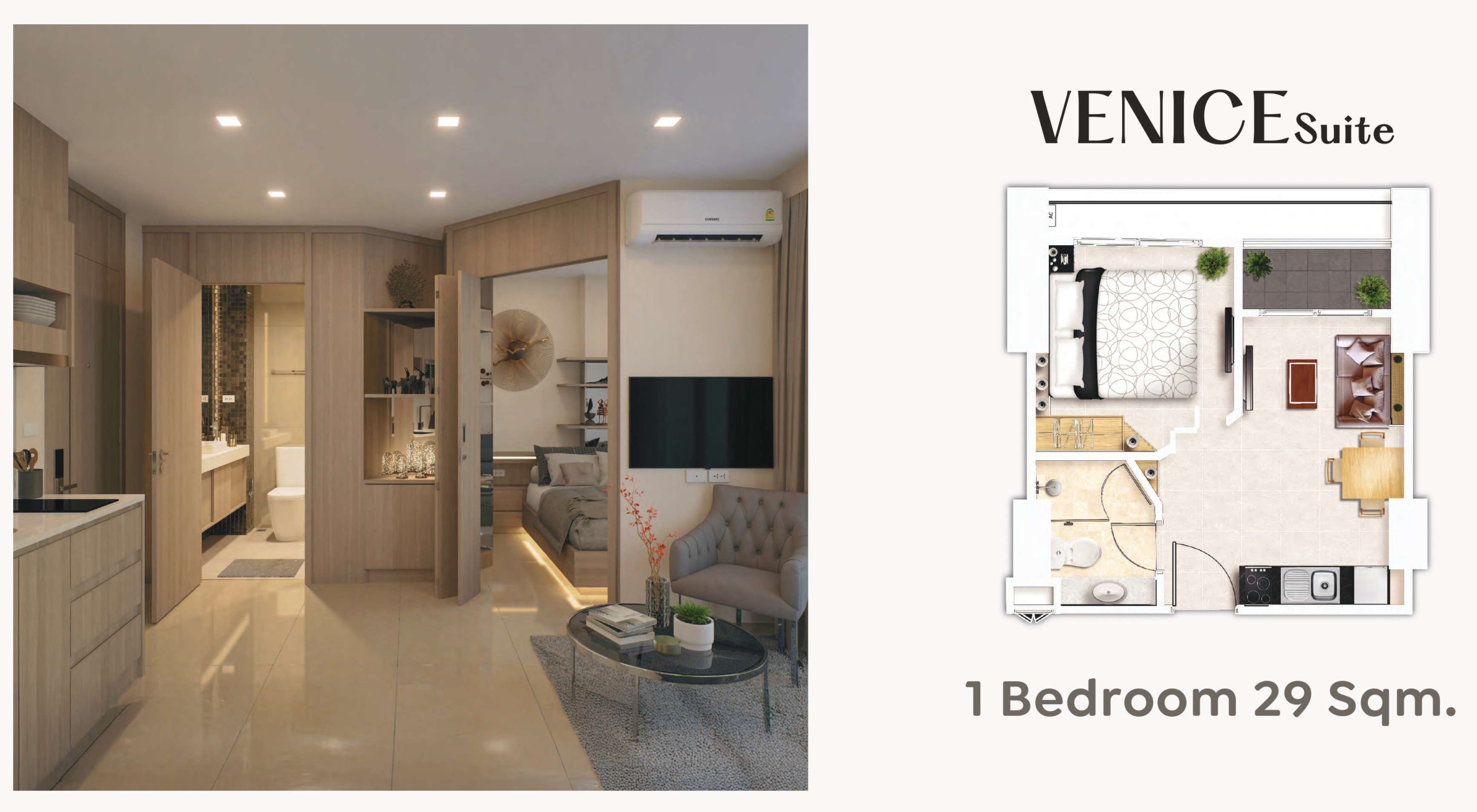 Marina Golden Bay VENICE Suite 1b 29 sqm