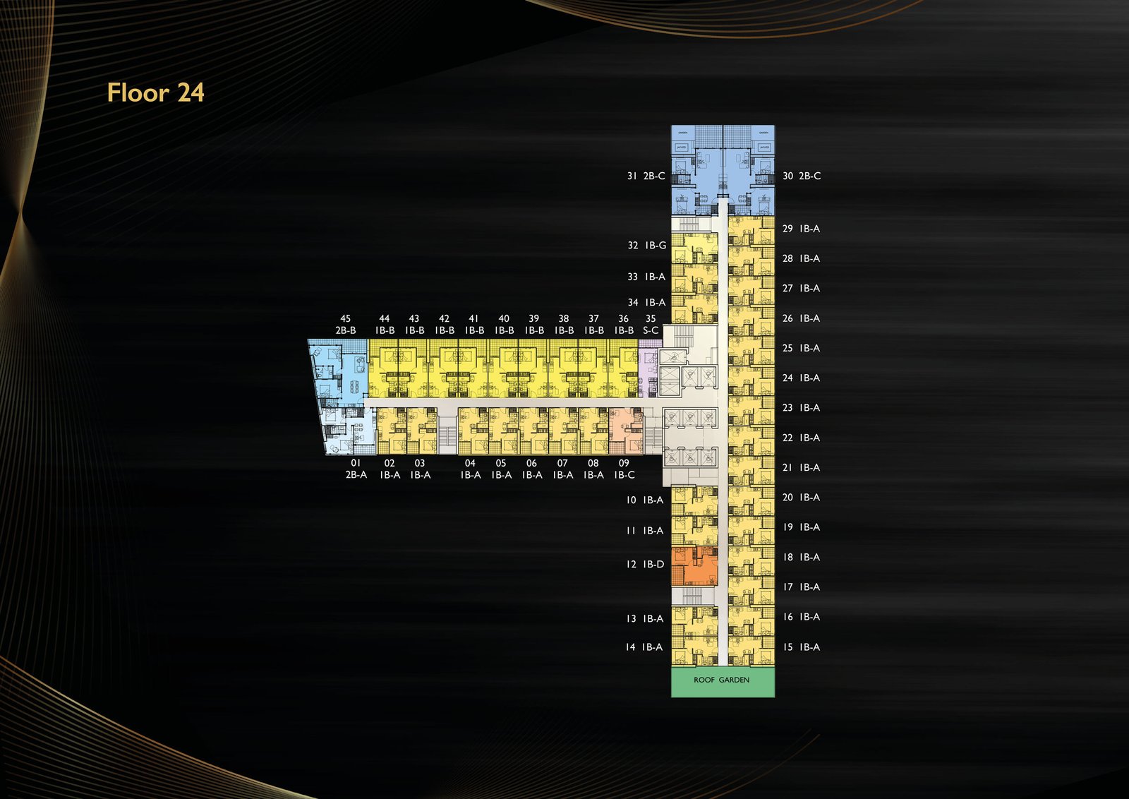 Grand Solaire Noble 77 Grand Solaire Noble Floor 24 - select property pattaya