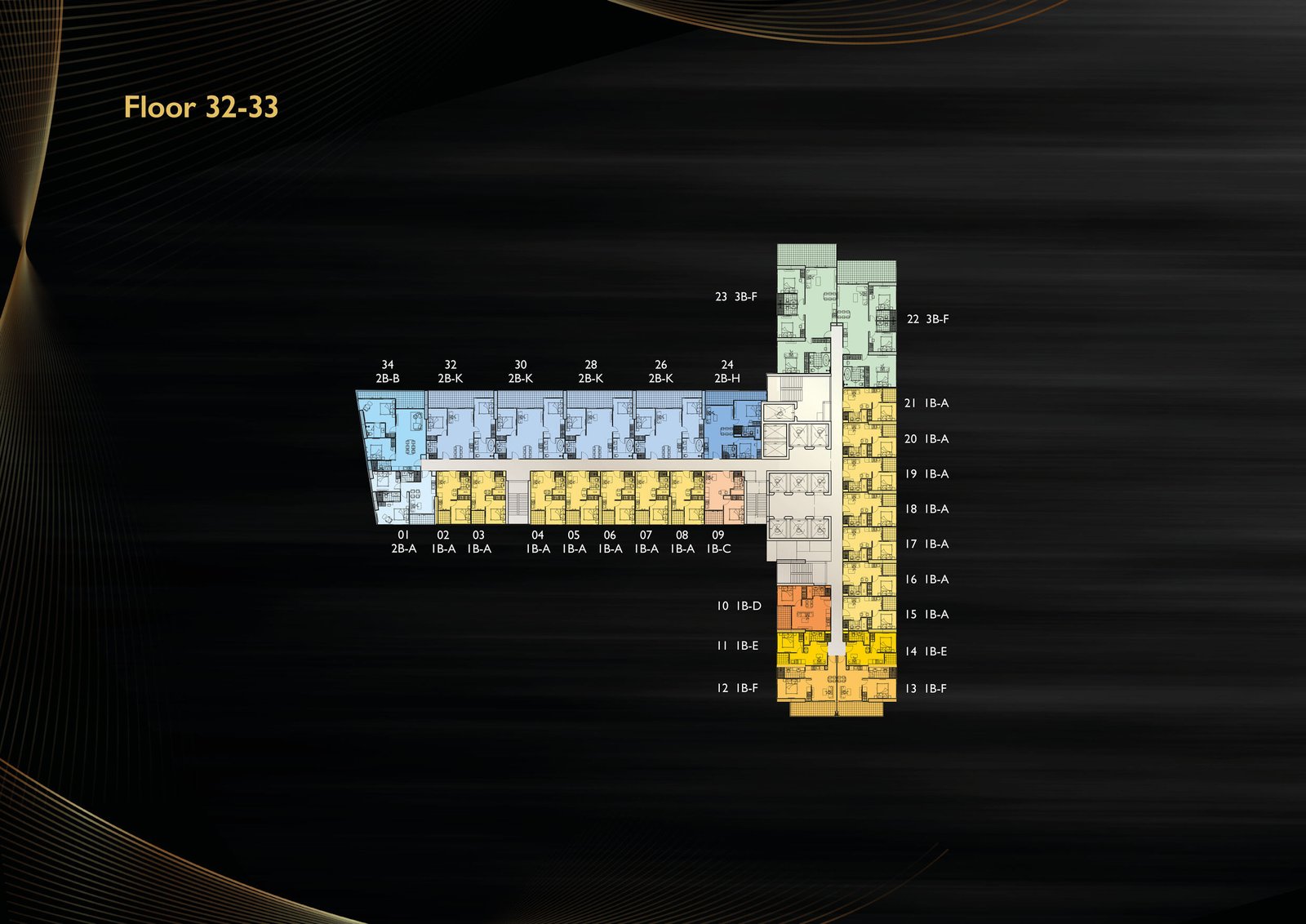 Grand Solaire Noble 83 Grand Solaire Noble Floor 32-33 - select property pattaya