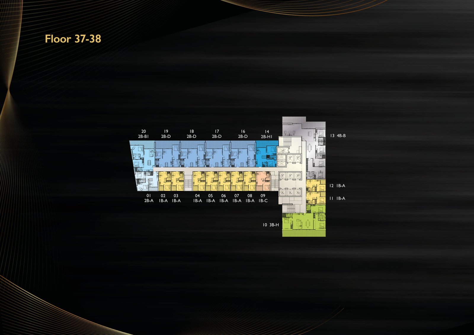 Grand Solaire Noble 87 Grand Solaire Noble Floor 37-38 - select property pattaya