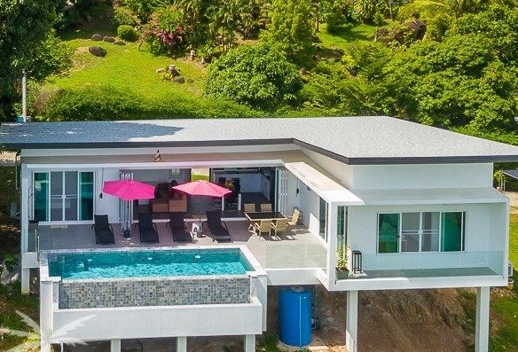 Breathtaking Sea View Luxury Pool Villas – Exclusive Nathon Koh Samui Living - select property pattaya