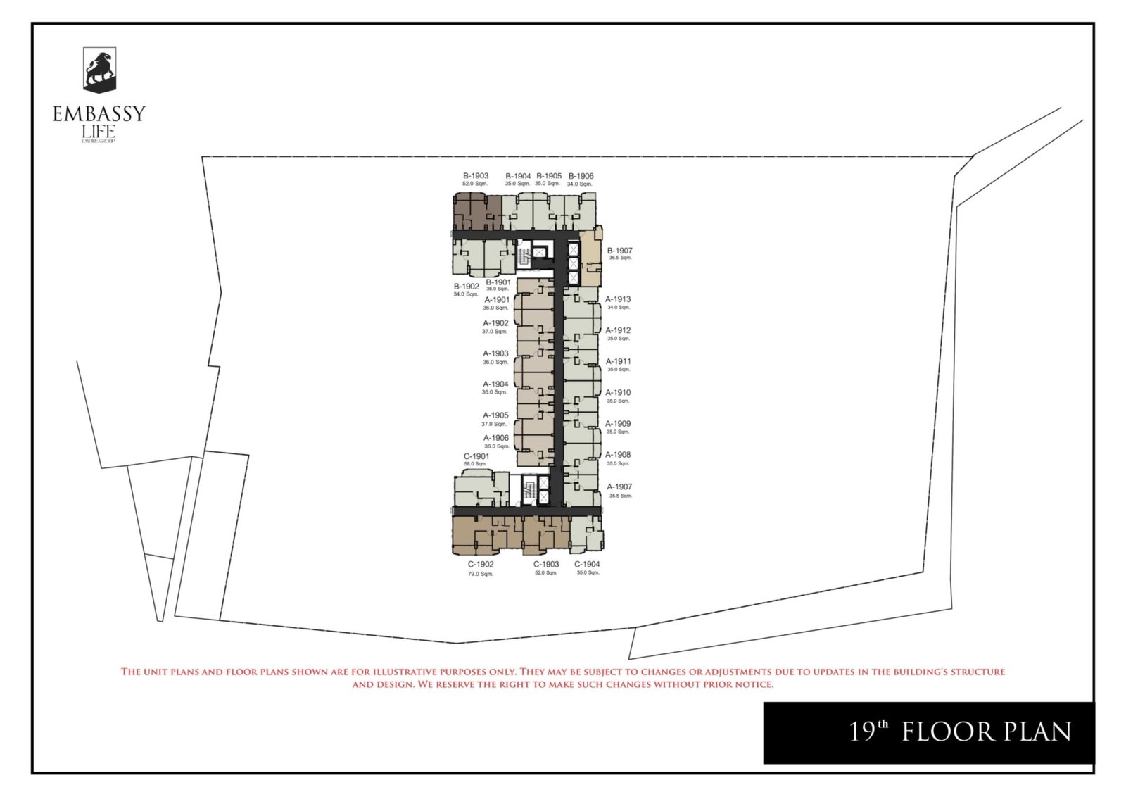 Embassy-Life-condominium-pattaya-19-floor-plan-select-property-pattaya