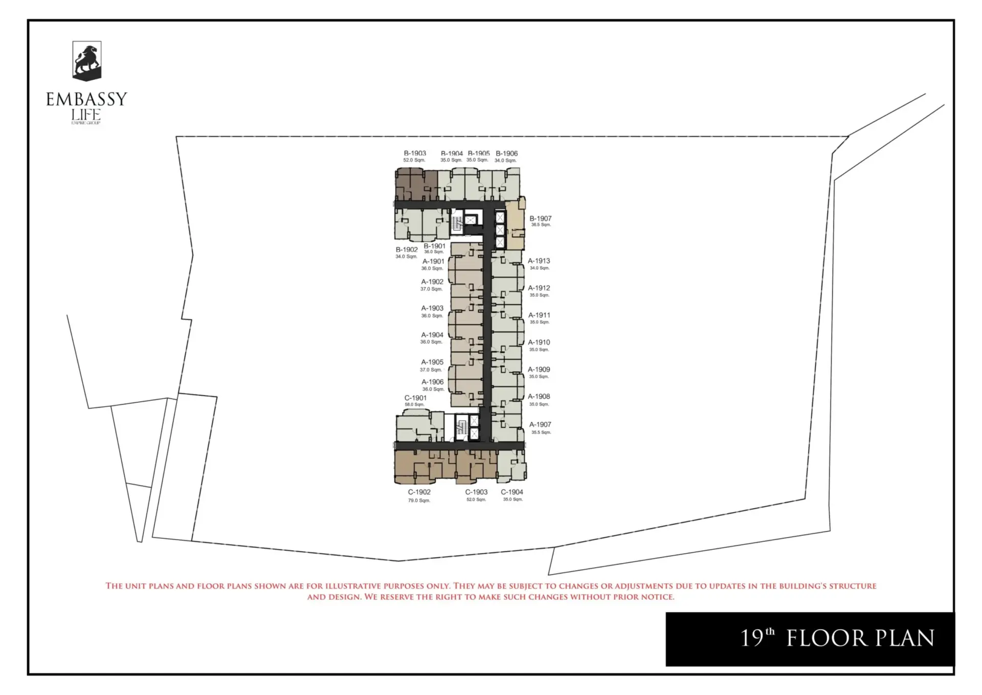 Embassy-Life-condominium-pattaya-19-floor-plan-select-property-pattaya