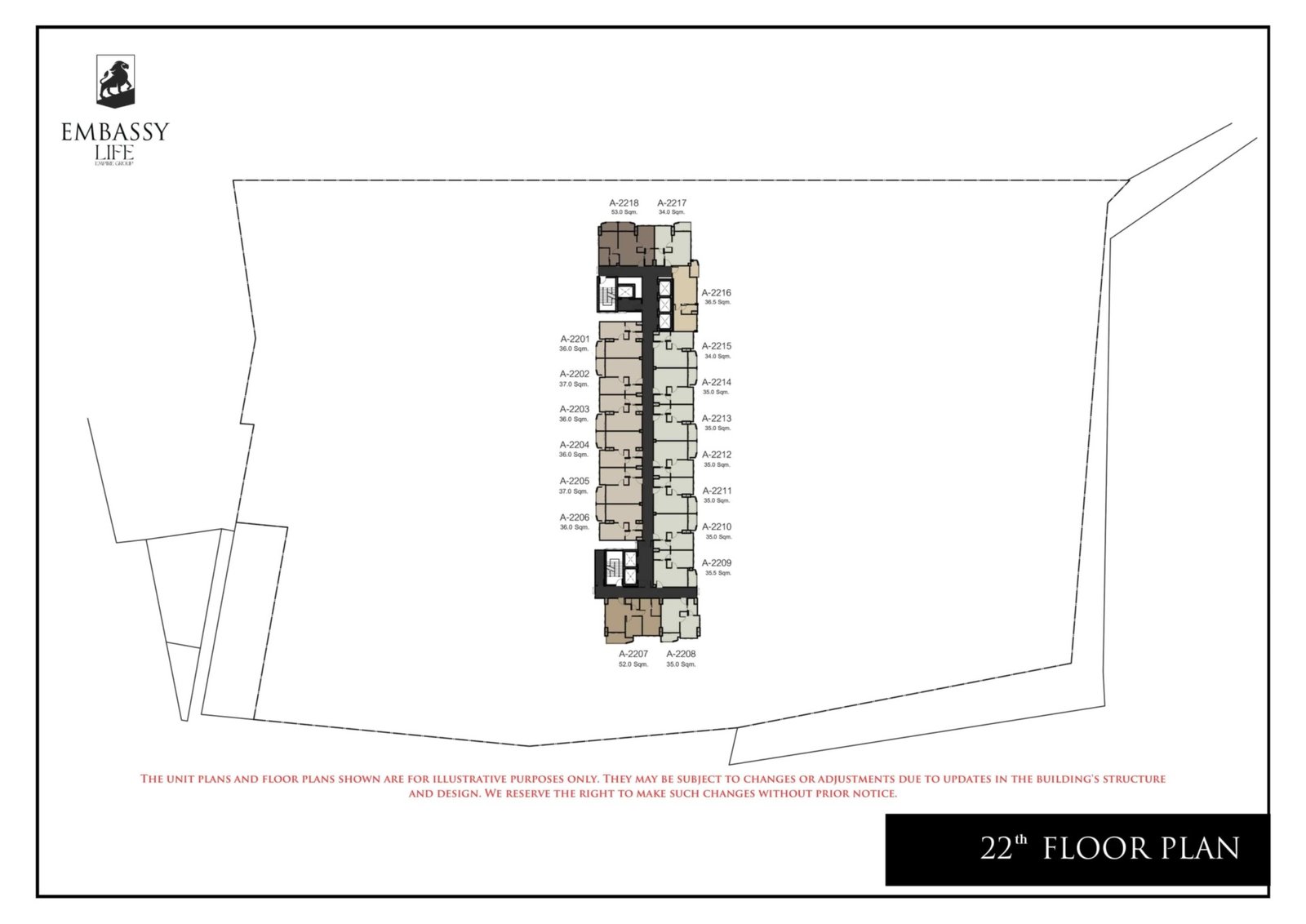 Embassy-Life-condominium-pattaya-22-floor-plan-select-property-pattaya