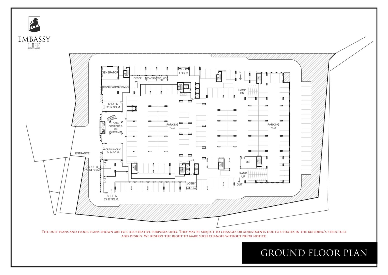 Embassy-Life-condominium-pattaya-Ground-floor-plan-select-property-pattaya