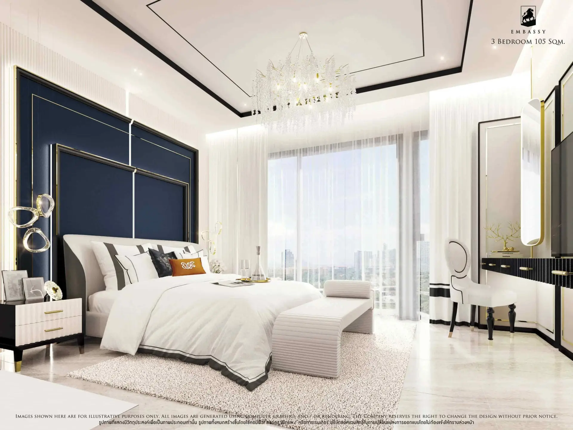 Embassy-Life-condominium-pattaya-presidential-suit-3-bedroom-100-106-sqm-plan-select-property-pattaya