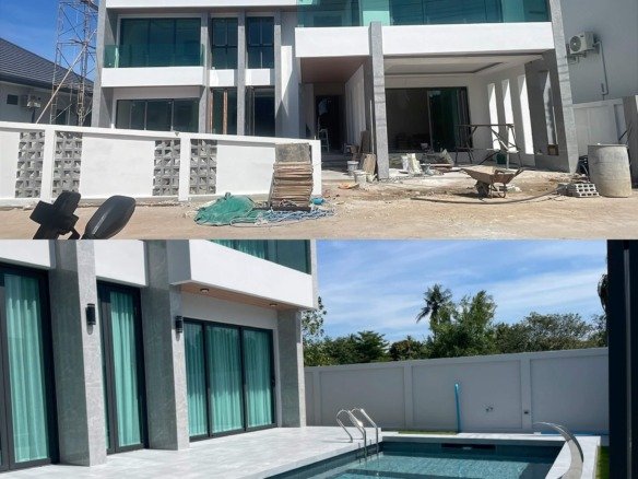 Impress House Village Newly Completed 330 sq.m. 5-Bedroom Luxury Pool Villa - select property pattaya
