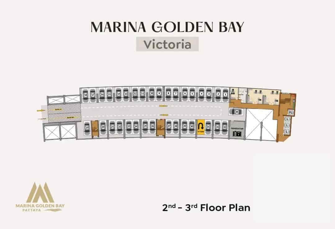 MARINA-GOLDEN-BAY-Victoria-Floor-plan-select-property-pattaya-2