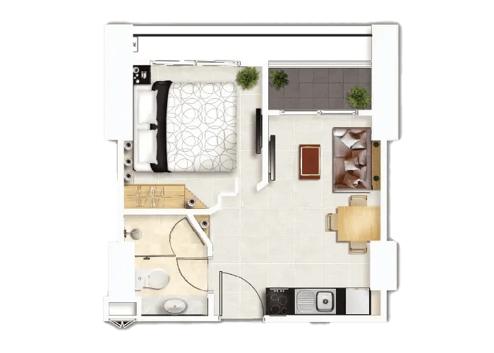 1 Bedroom Suite