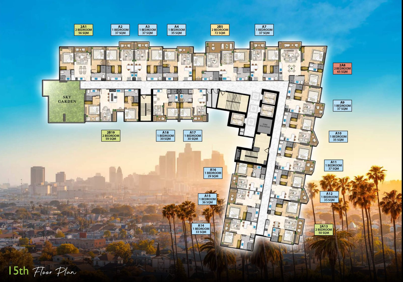 The-Riviera-Santa-Monica-15th-floor-plan-select-property-pattaya