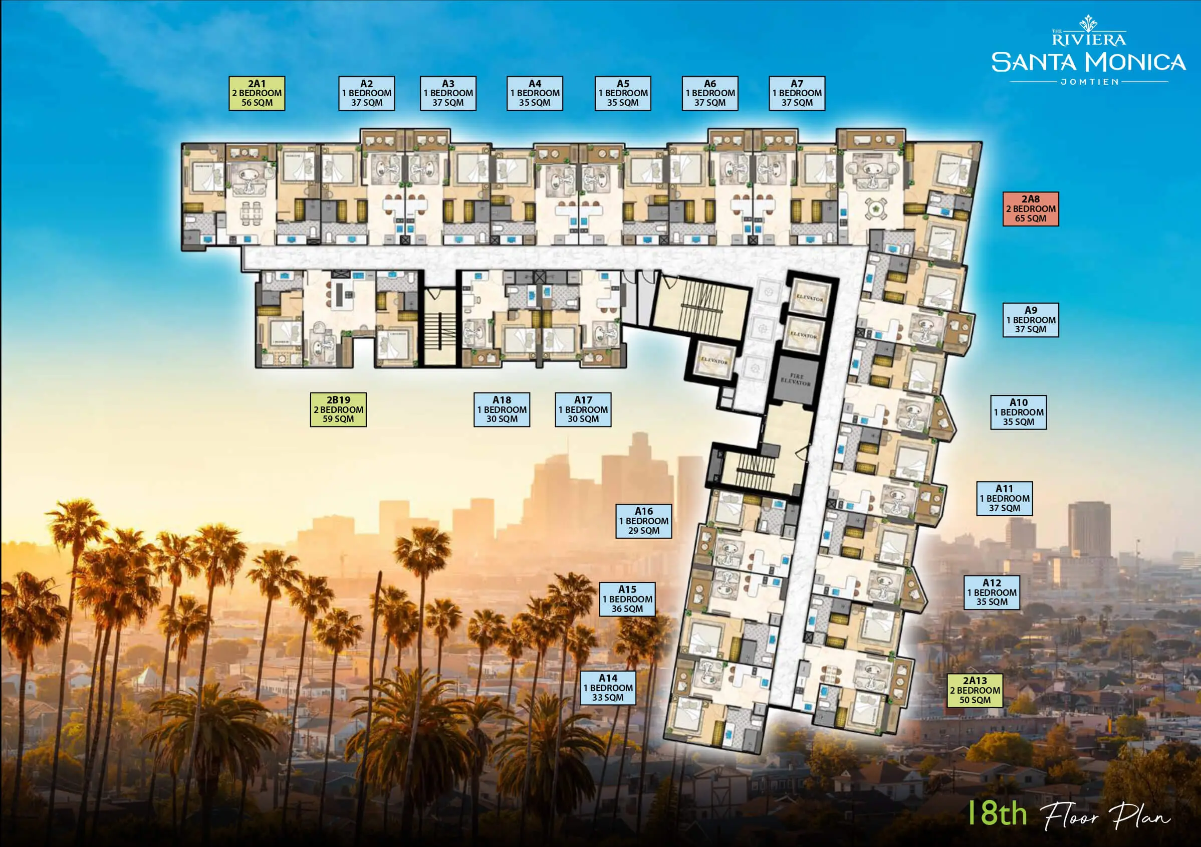 The-Riviera-Santa-Monica-18th-floor-plan-select-property-pattaya