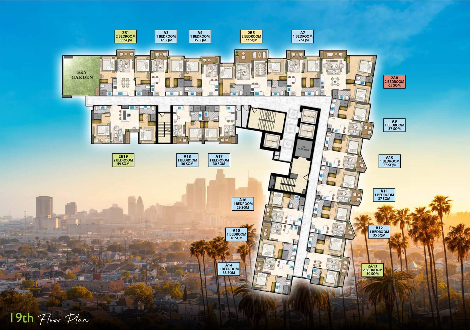 The-Riviera-Santa-Monica-19th-floor-plan-select-property-pattaya