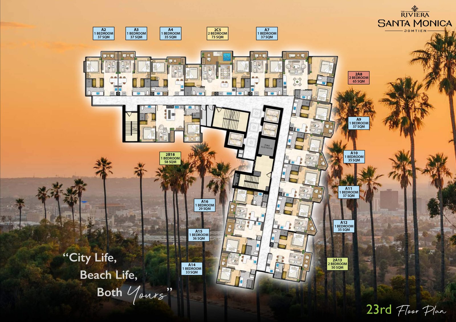 The-Riviera-Santa-Monica-23rd-floor-plan-select-property-pattaya