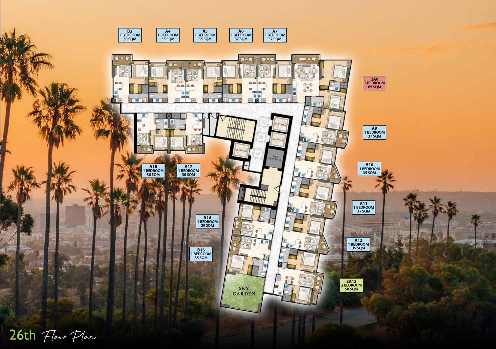 The-Riviera-Santa-Monica-26th-floor-plan-select-property-pattaya