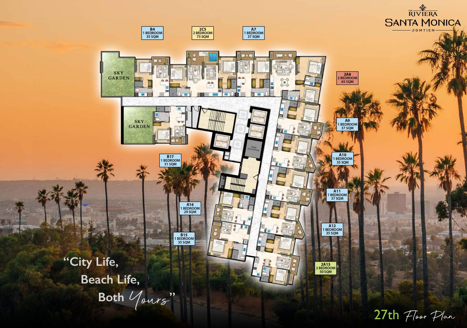 The-Riviera-Santa-Monica-27th-floor-plan-select-property-pattaya
