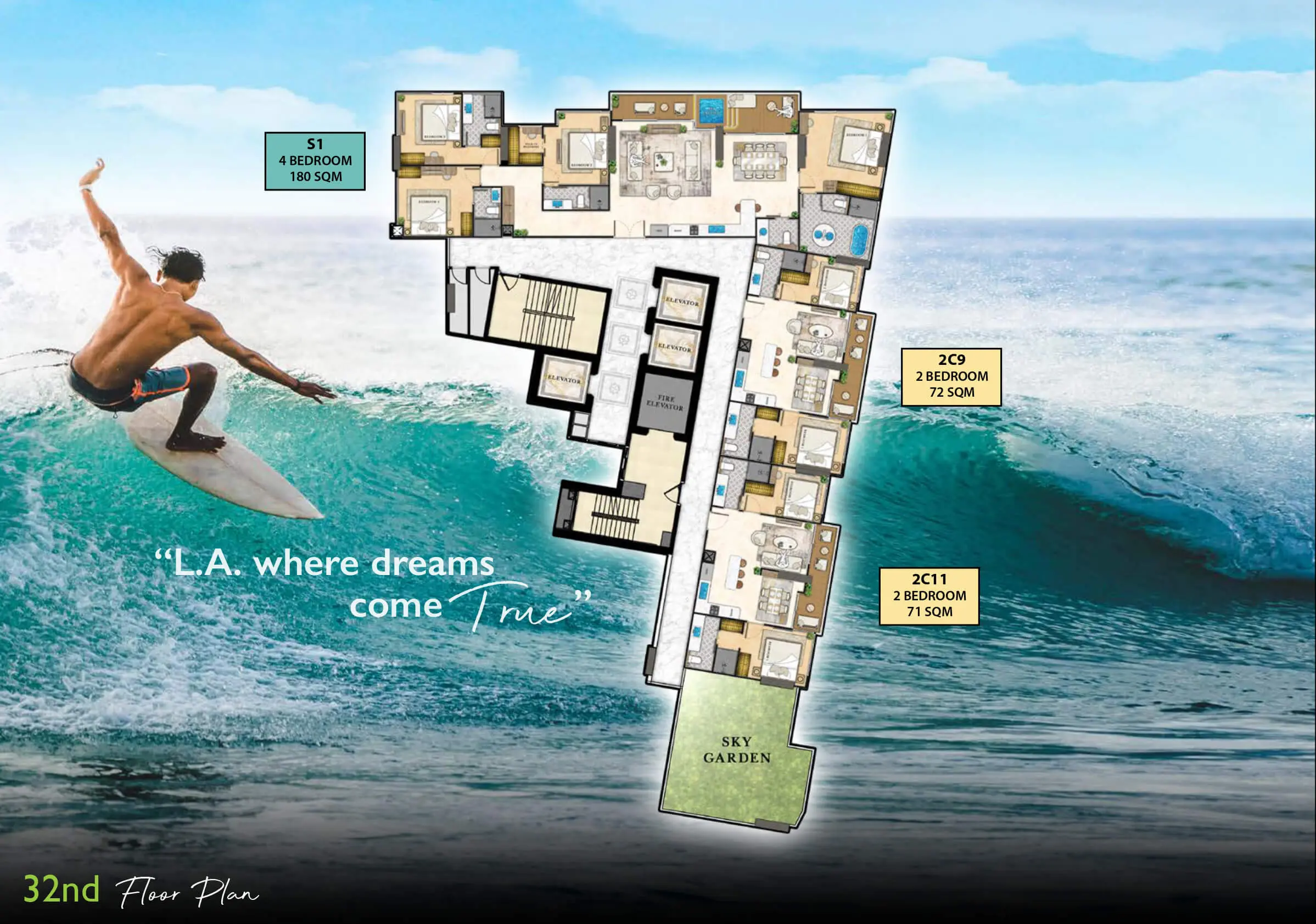 The-Riviera-Santa-Monica-32nd-floor-plan-select-property-pattaya