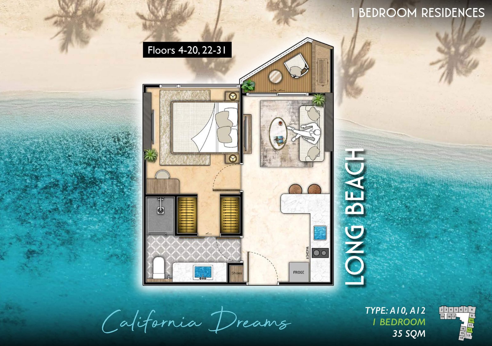 The-Riviera-Santa-Monica-long-beach-type-A10A12-1-bedroom-plan-select-property-pattaya