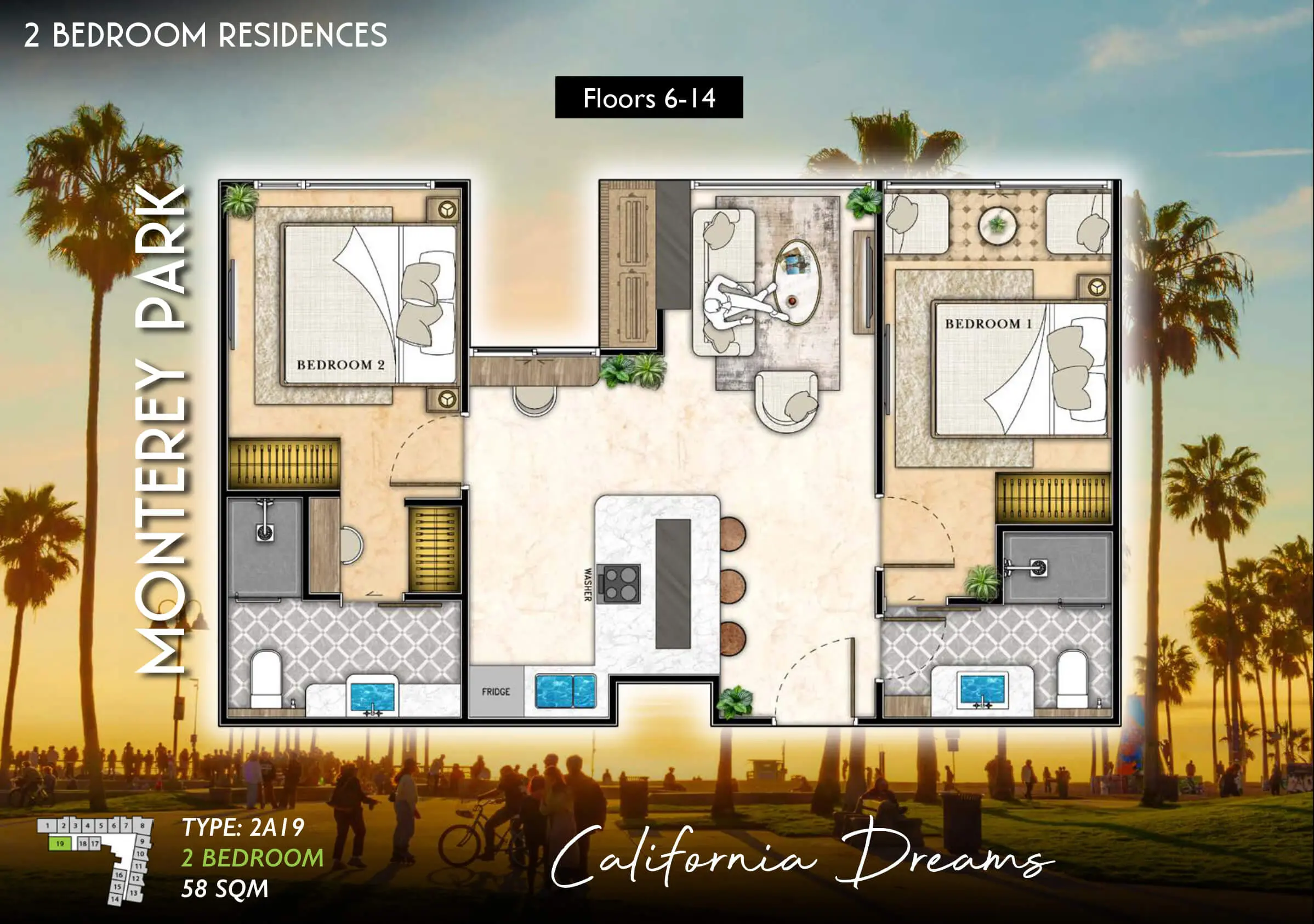The-Riviera-Santa-Monica-monterey-park-type-2A19-2-bedroom-plan-select-property-pattaya