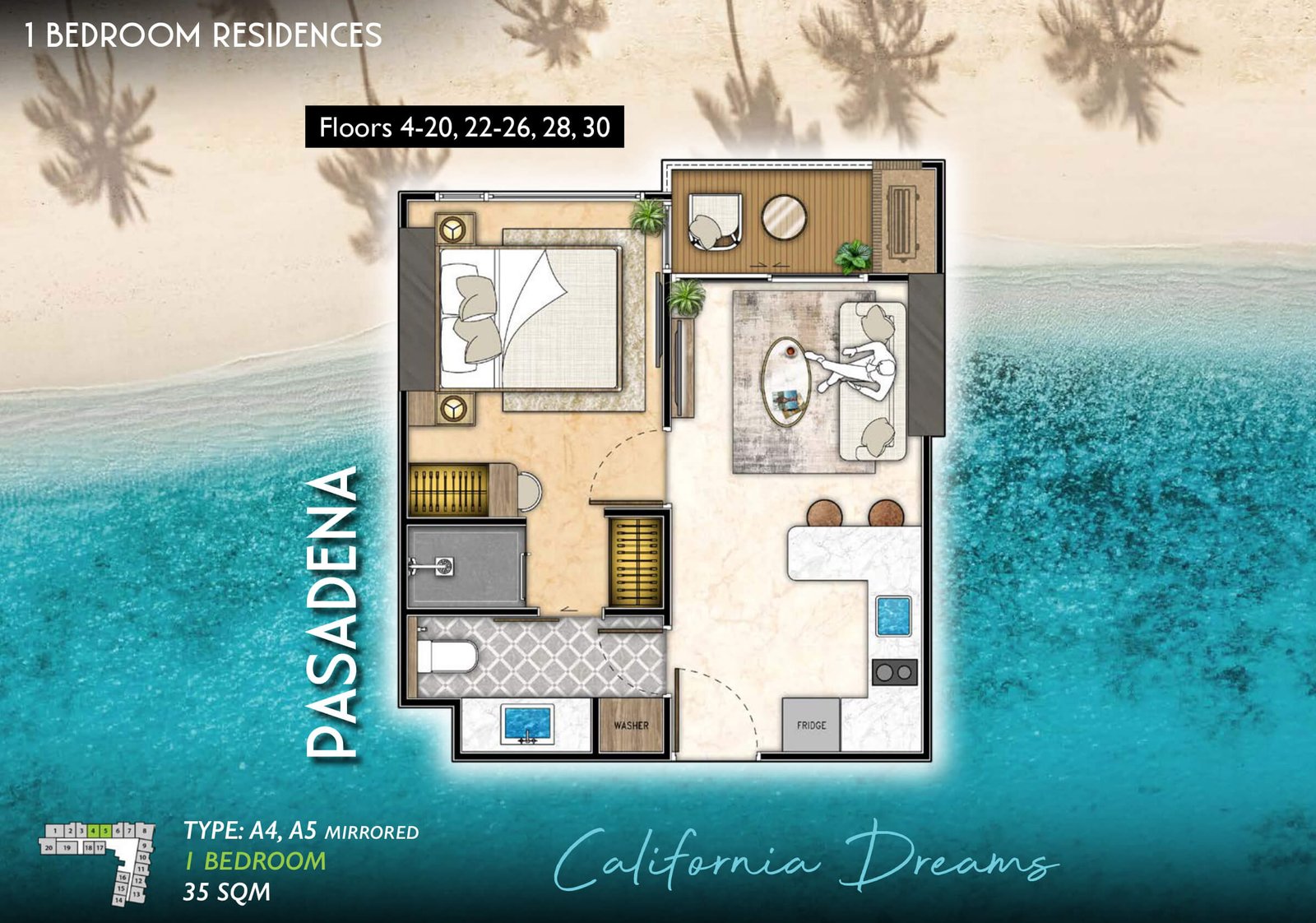 The-Riviera-Santa-Monica-pasadena-type-A4A5-1-bedroom-plan-select-property-pattaya
