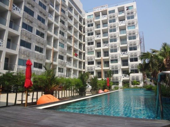 Water Park Condominium – Modern 1-Bedroom with Pool View & Prime Amenities - select property pattaya