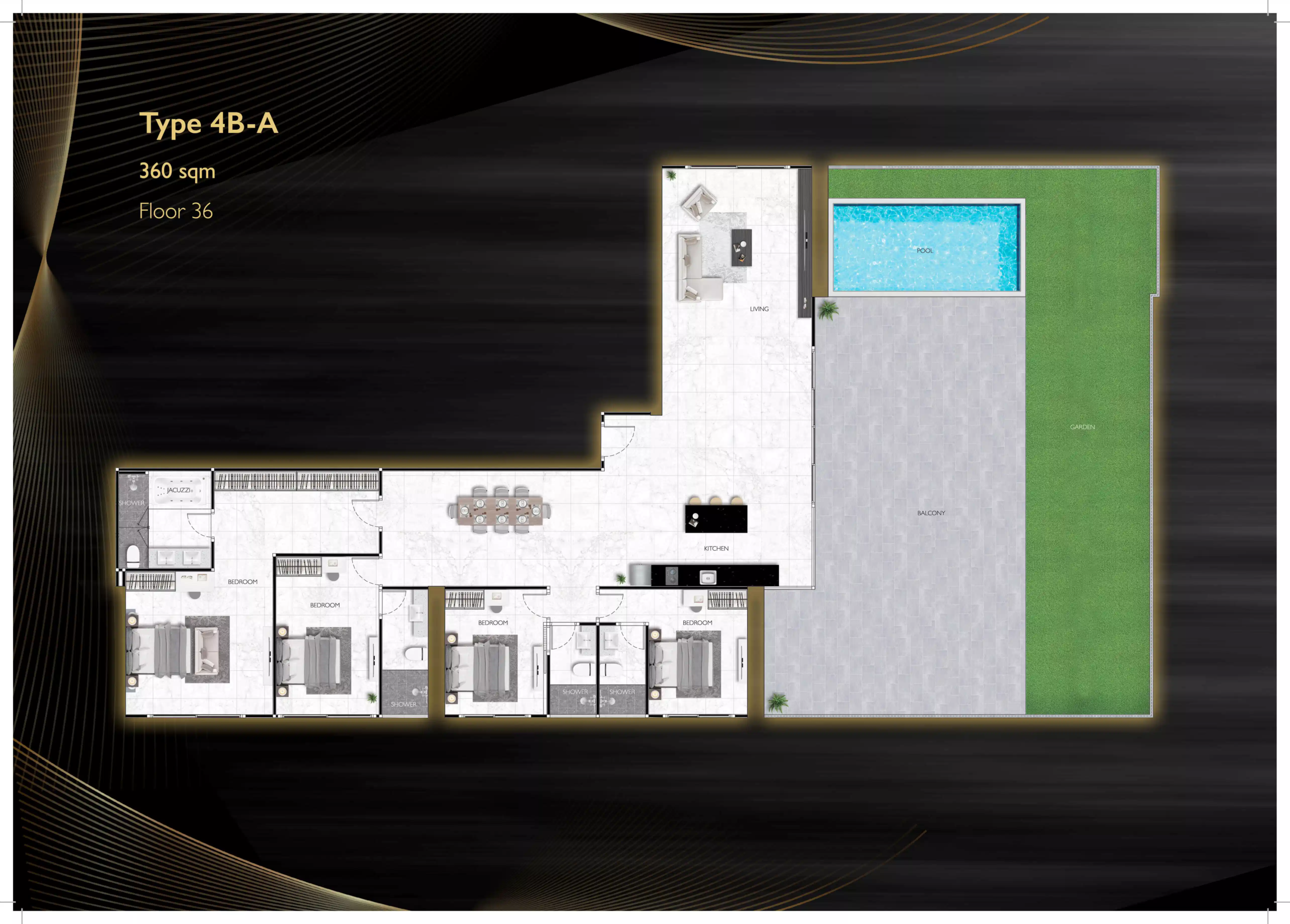 grand solaire noble 4 bedroom - A 360 sqm F36 - select property