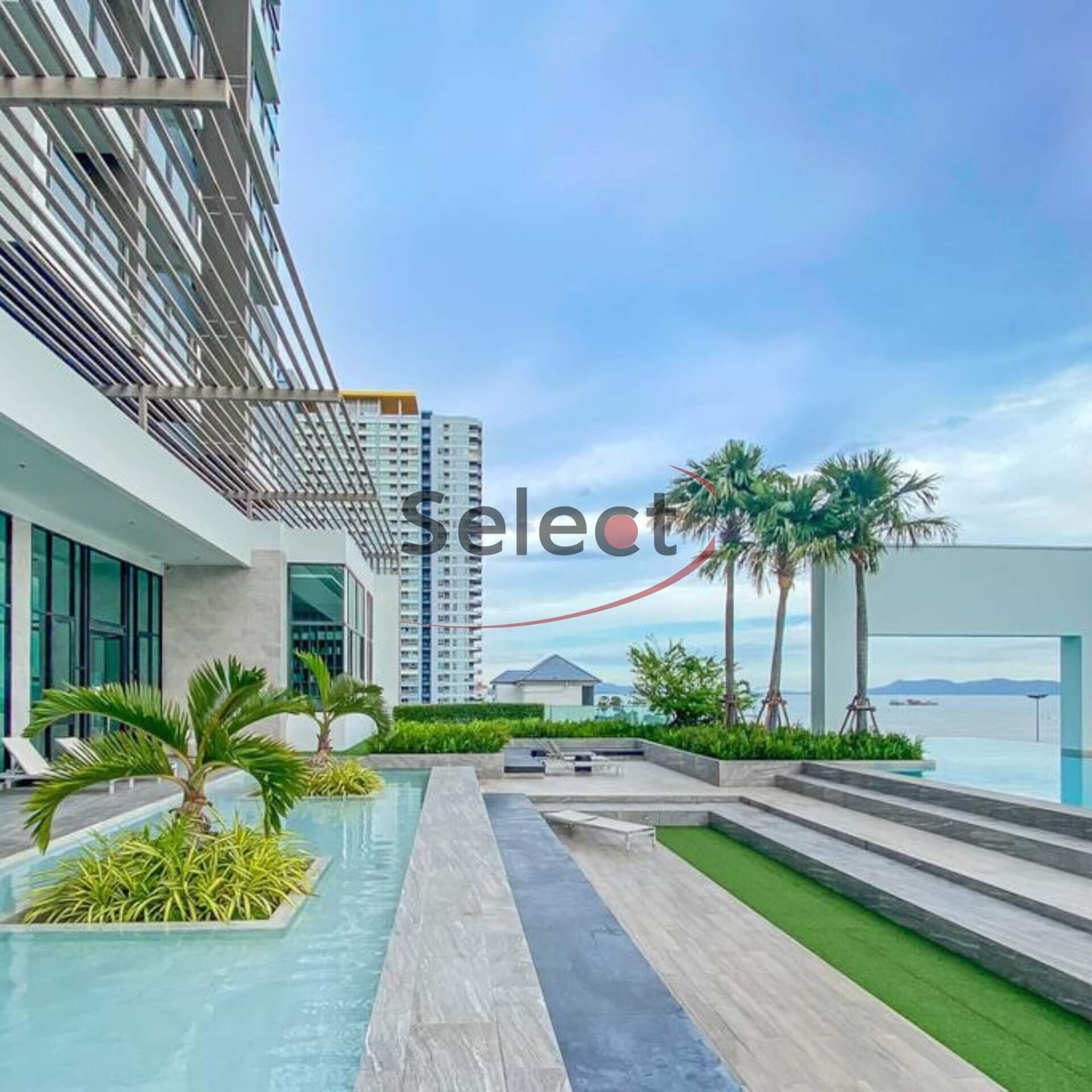 Aeras Beachfront Jomtien – 16th-Floor High-Rise Studio with Panoramic Sea Views SSF2601169 – select property pattaya (13) Aeras Beachfront Jomtien – 16th-Floor High-Rise Studio with Panoramic Sea Views SSF2601169 - select property pattaya