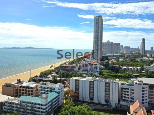 Aeras Beachfront Jomtien – 16th-Floor High-Rise Studio with Panoramic Sea Views SSF2601169 - select property pattaya