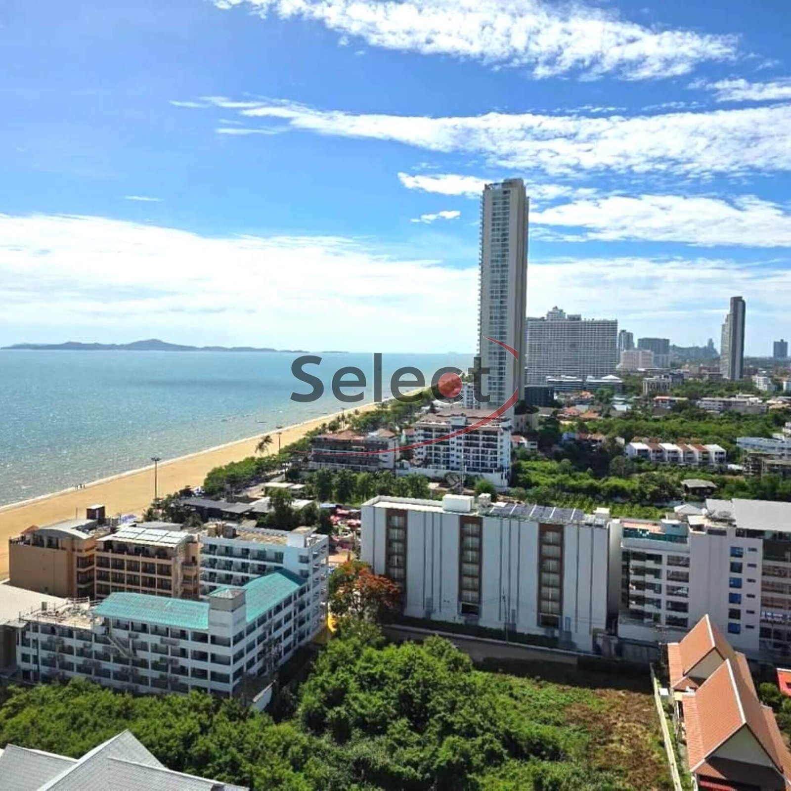 Aeras Beachfront Jomtien – 16th-Floor High-Rise Studio with Panoramic Sea Views SSF2601169 – select property pattaya (3) Aeras Beachfront Jomtien – 16th-Floor High-Rise Studio with Panoramic Sea Views SSF2601169 - select property pattaya