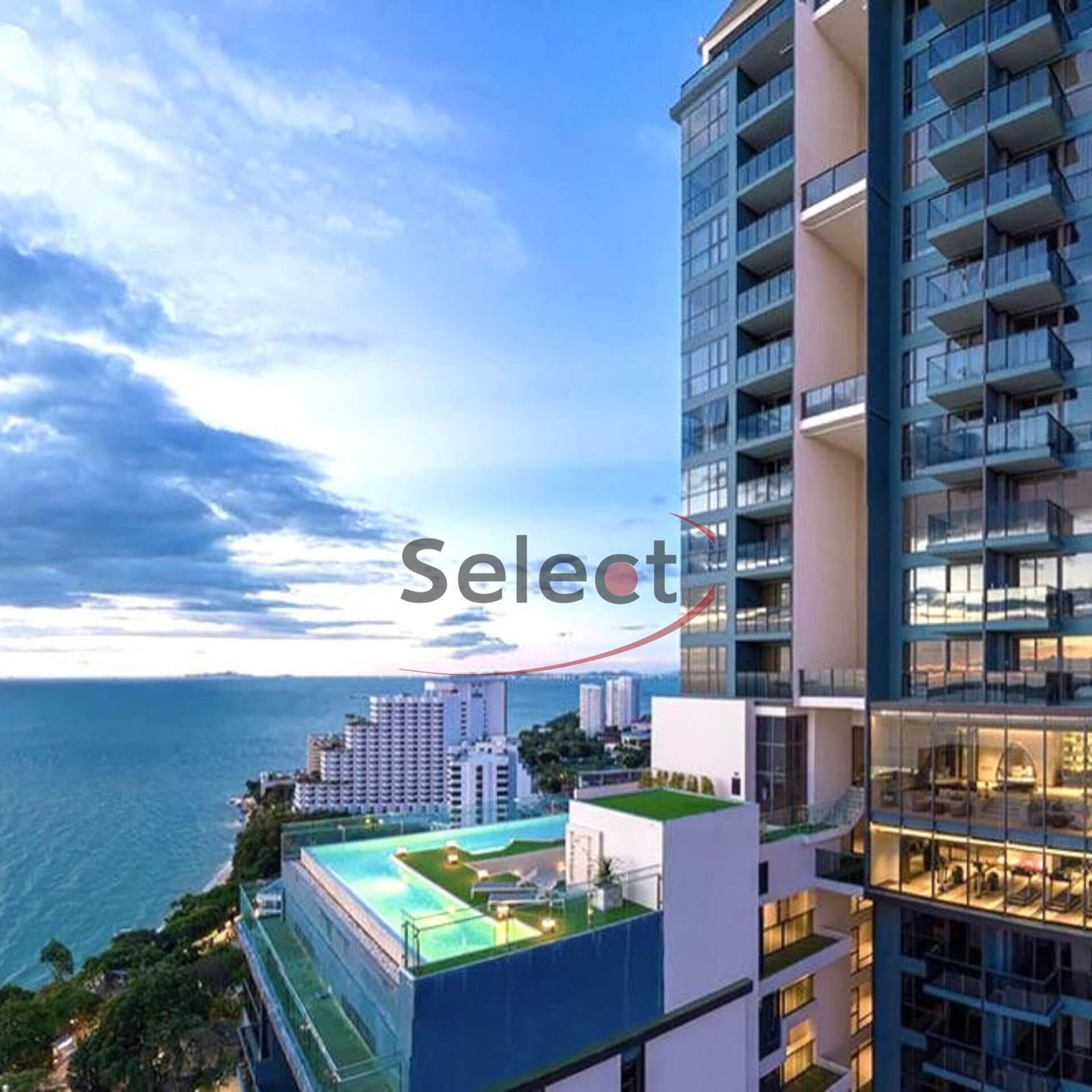 Andromeda Condominium Pratumnak - Exclusive High-Floor Sea View Suite RS260184 - select property pattaya