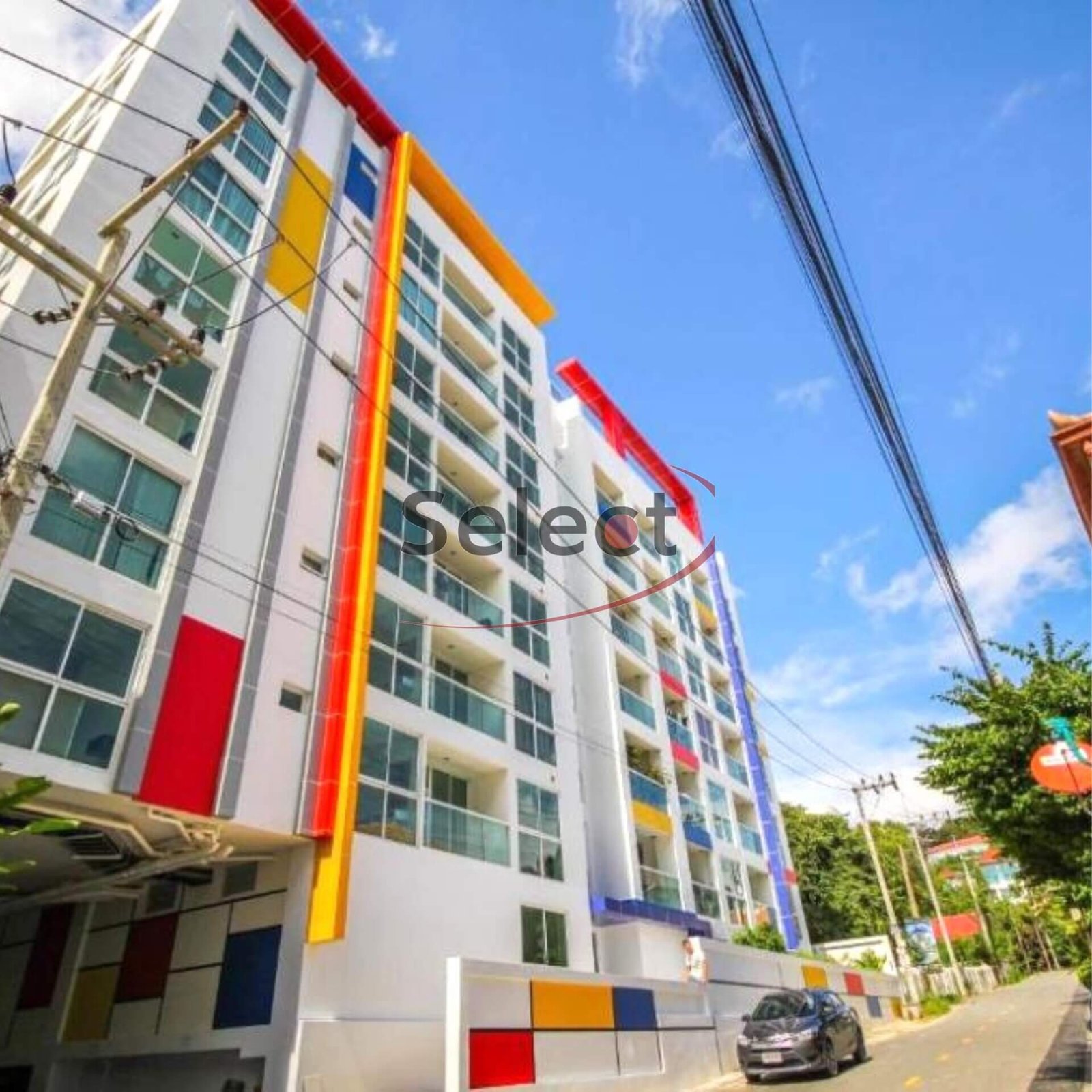 Art on the Hill – Modern 50sqm Corner Suite with Private Garden Outlook SSF2601162 - select property pattaya