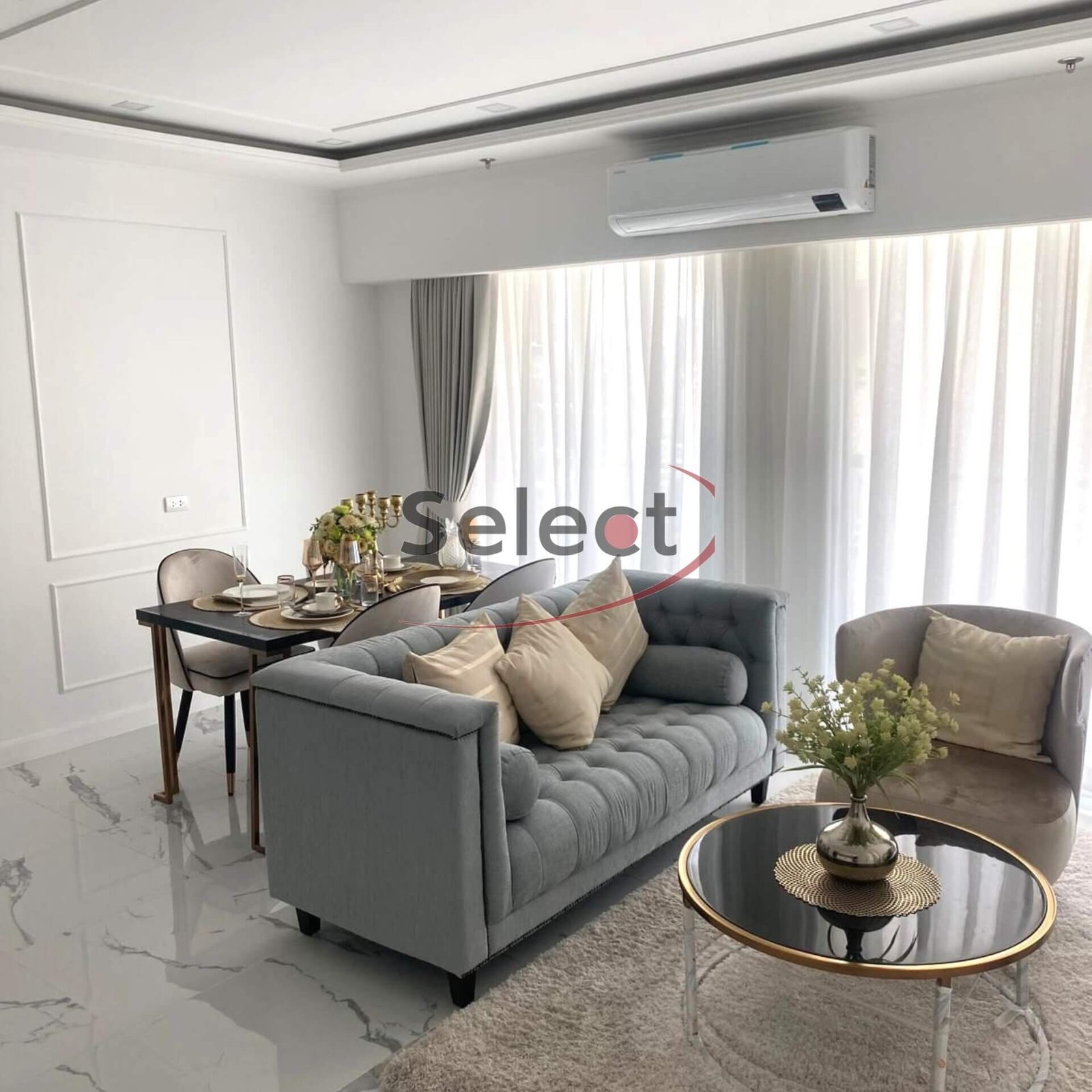 Empire Tower Pattaya - Sophisticated 2-Bedroom City View Residence SSF2602180 - select property pattaya