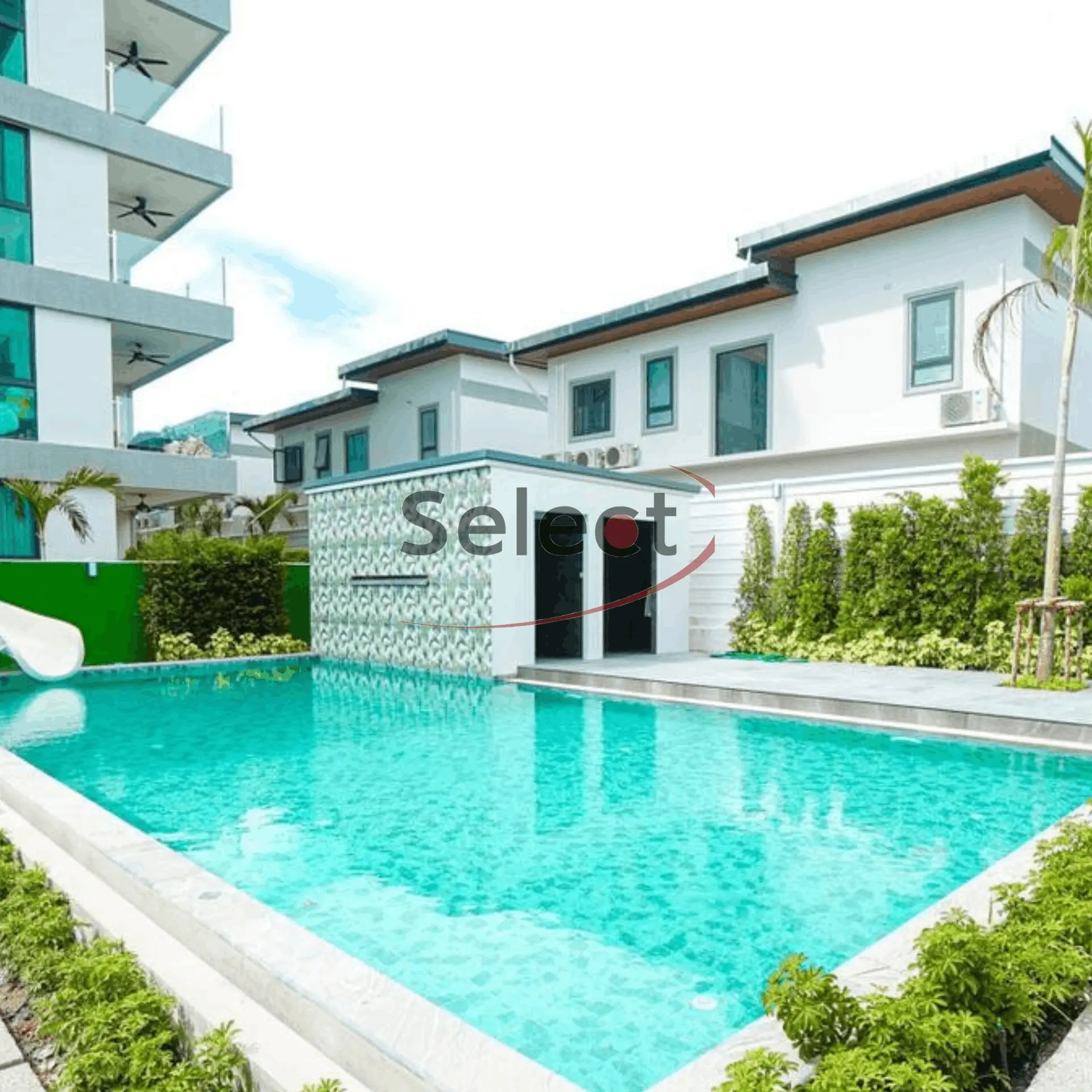Gardenia Pattaya Massive 141 sq.m. Ultra-Luxury 2-Bedroom with Pool View RS260180 - select property pattaya