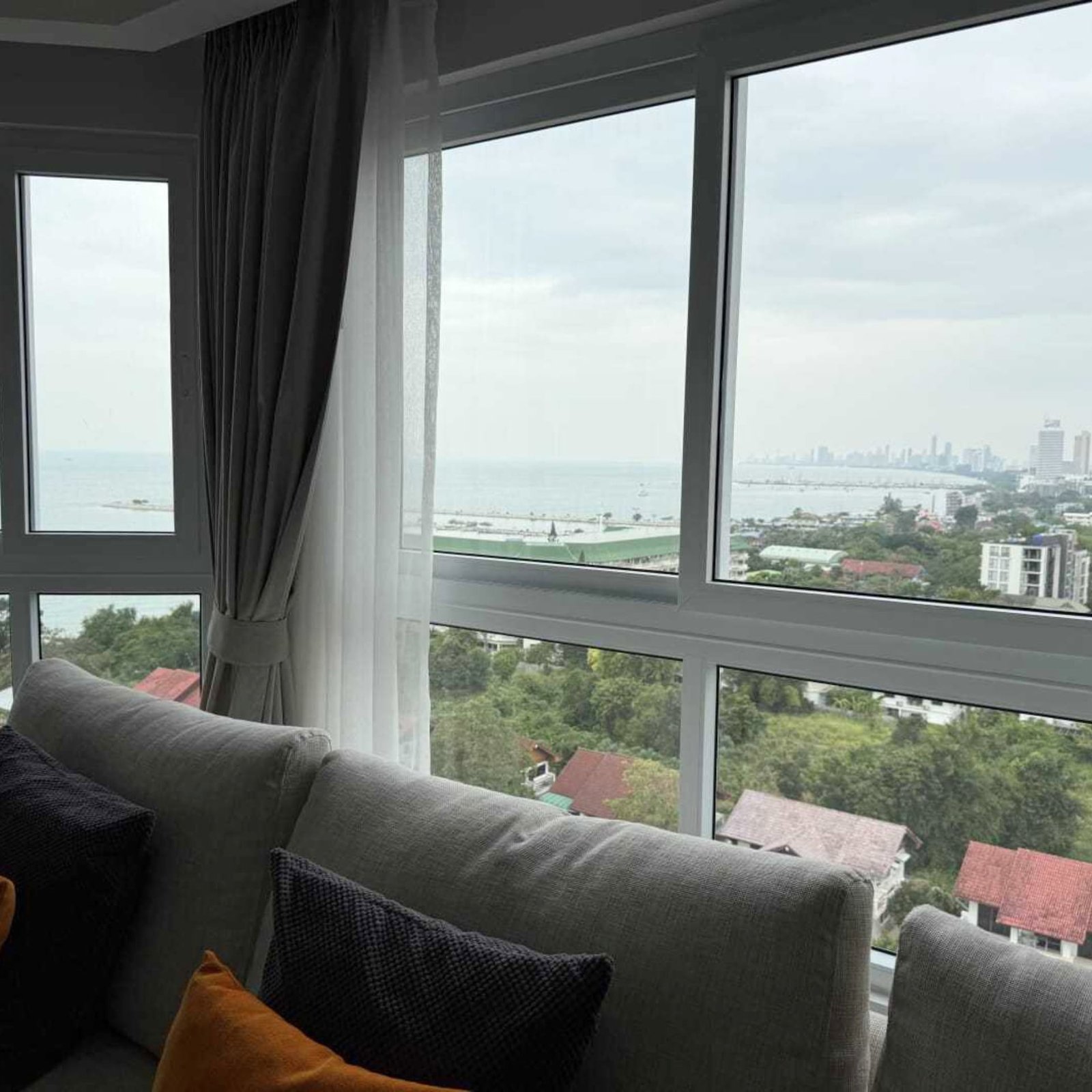 Grand View Condo Massive 202 sq.m. Newly Renovated Sea View Residence in Na Jomtien SSF2512136 - select property pattaya