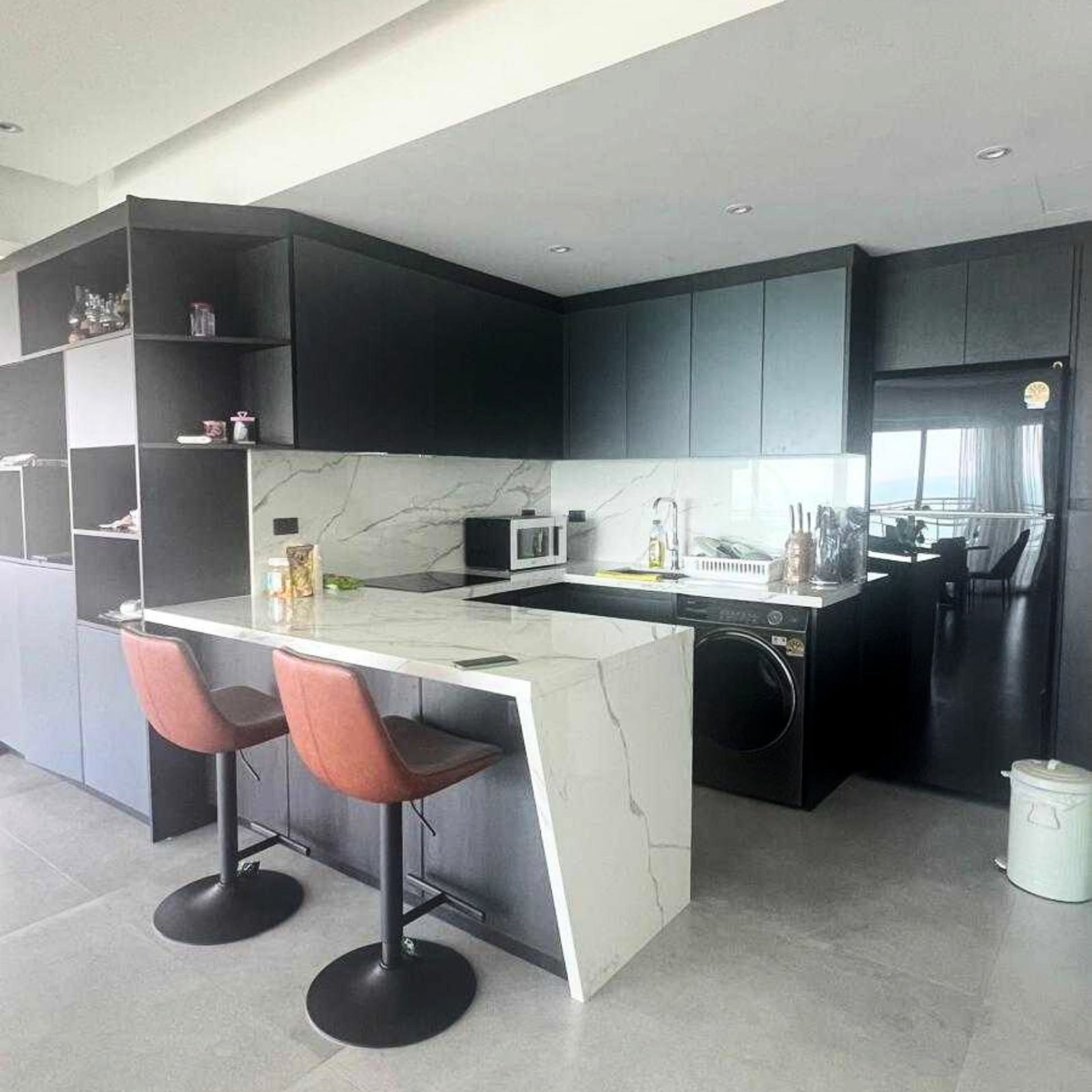 Grand View Condo Massive 202 sq.m. Newly Renovated Sea View Residence in Na Jomtien SSF2512136 - select property pattaya