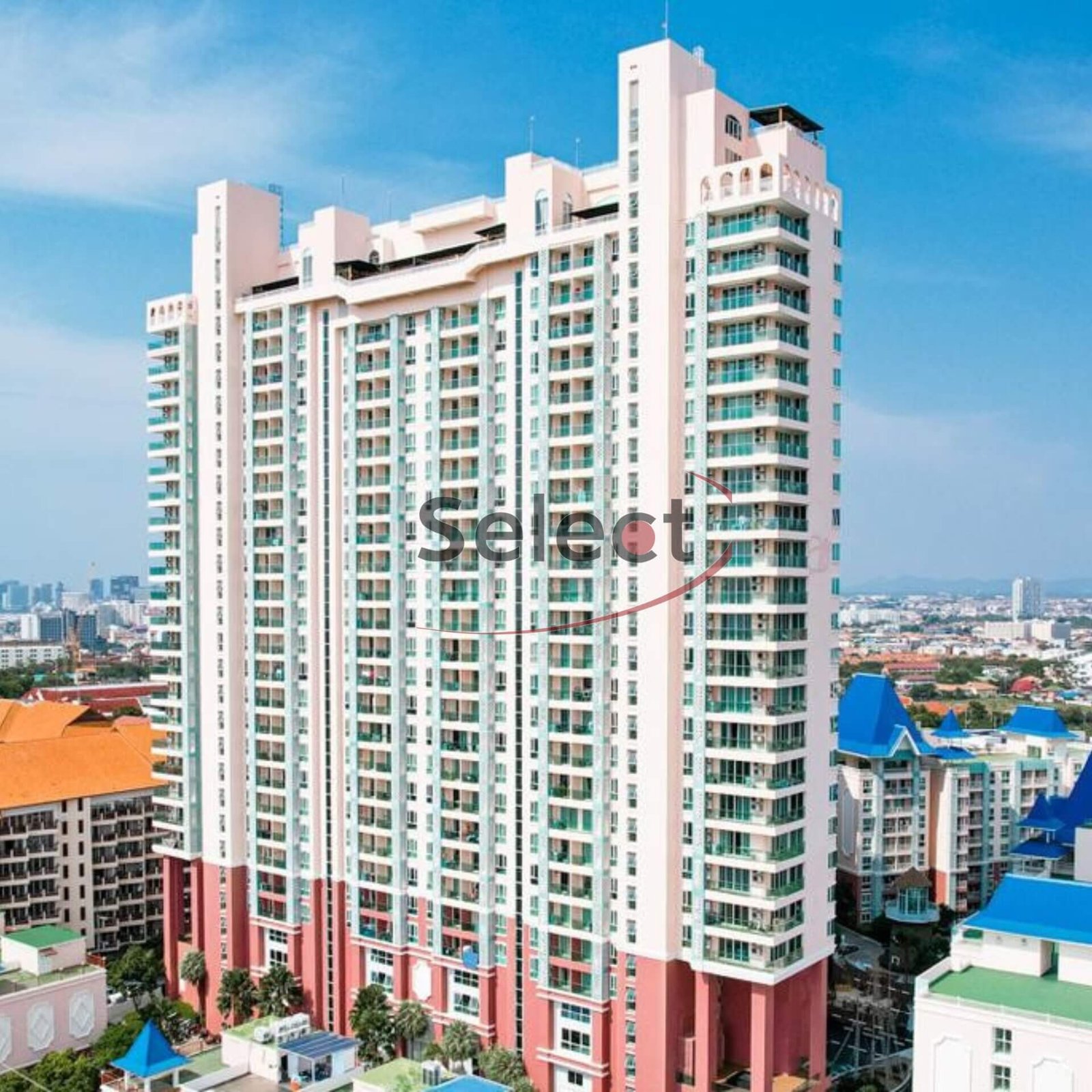 Luxury 1-Bedroom Pool View Residence at Grande Caribbean Resort Thappraya SSF2601175 - select property pattaya