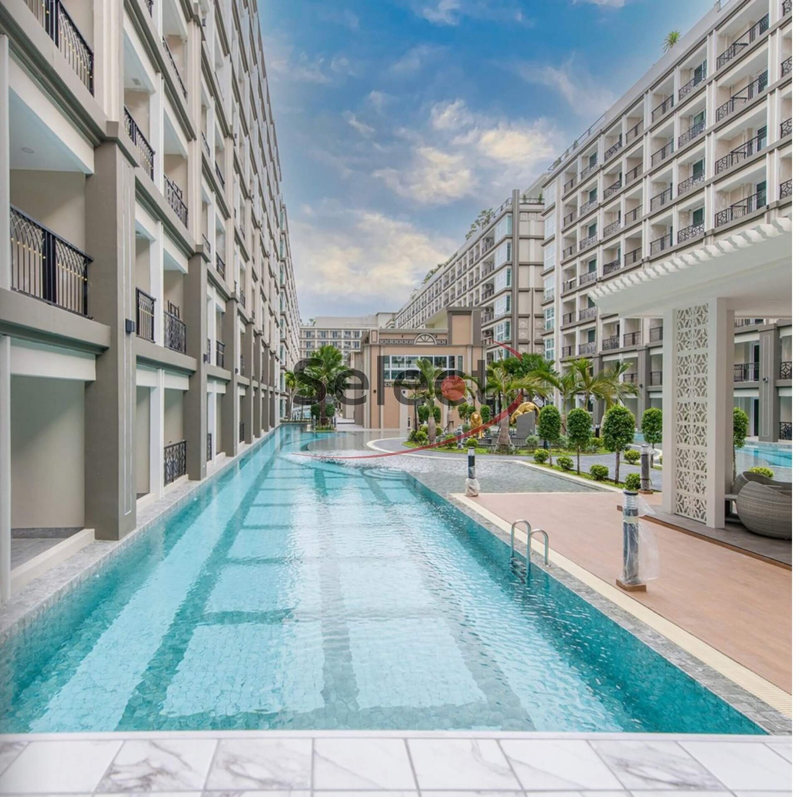 Modern 1-Bedroom Pool-Access Style Suite at Dusit Grand Park 2 Jomtien RS260297 - select property pattaya
