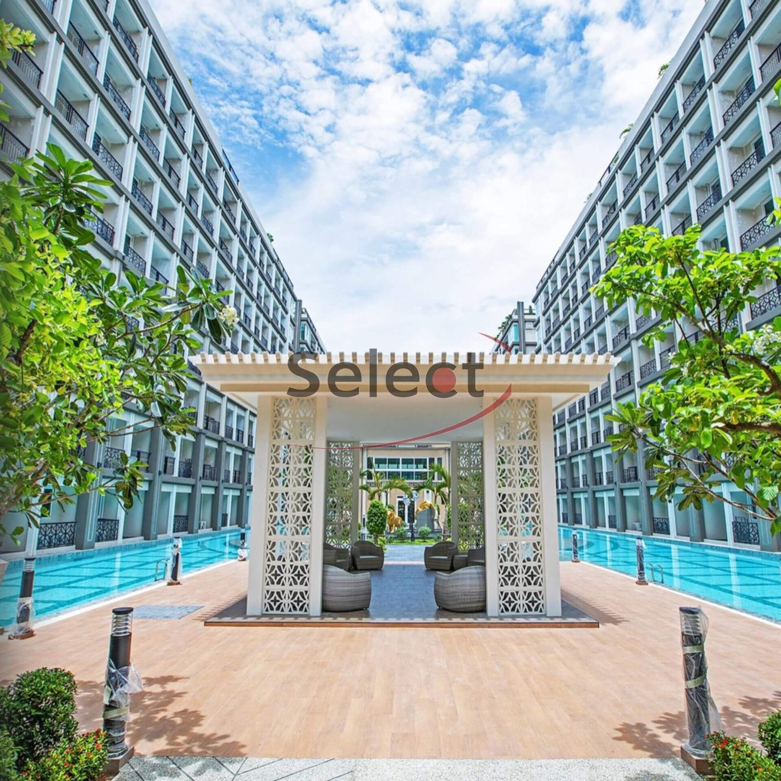 Modern 1-Bedroom Pool-Access Style Suite at Dusit Grand Park 2 Jomtien RS260297 - select property pattaya