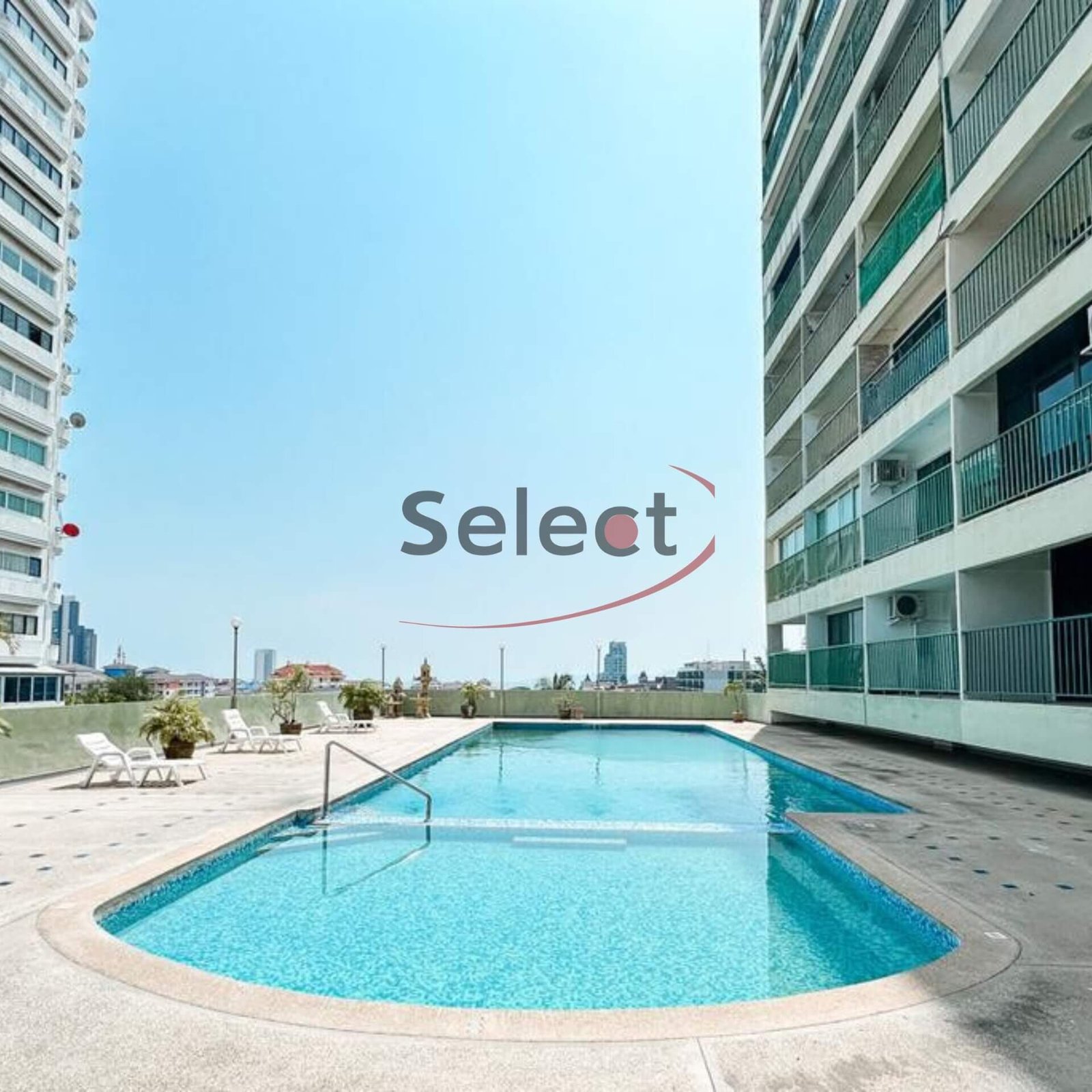 Newly Renovated 9th Floor Studio with Partial Sea View at Sombat Pattaya Condotel SSC2602179 - select property pattaya