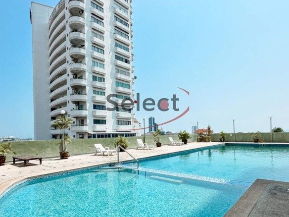 Newly Renovated 9th Floor Studio with Partial Sea View at Sombat Pattaya Condotel SSC2602179 - select property pattaya