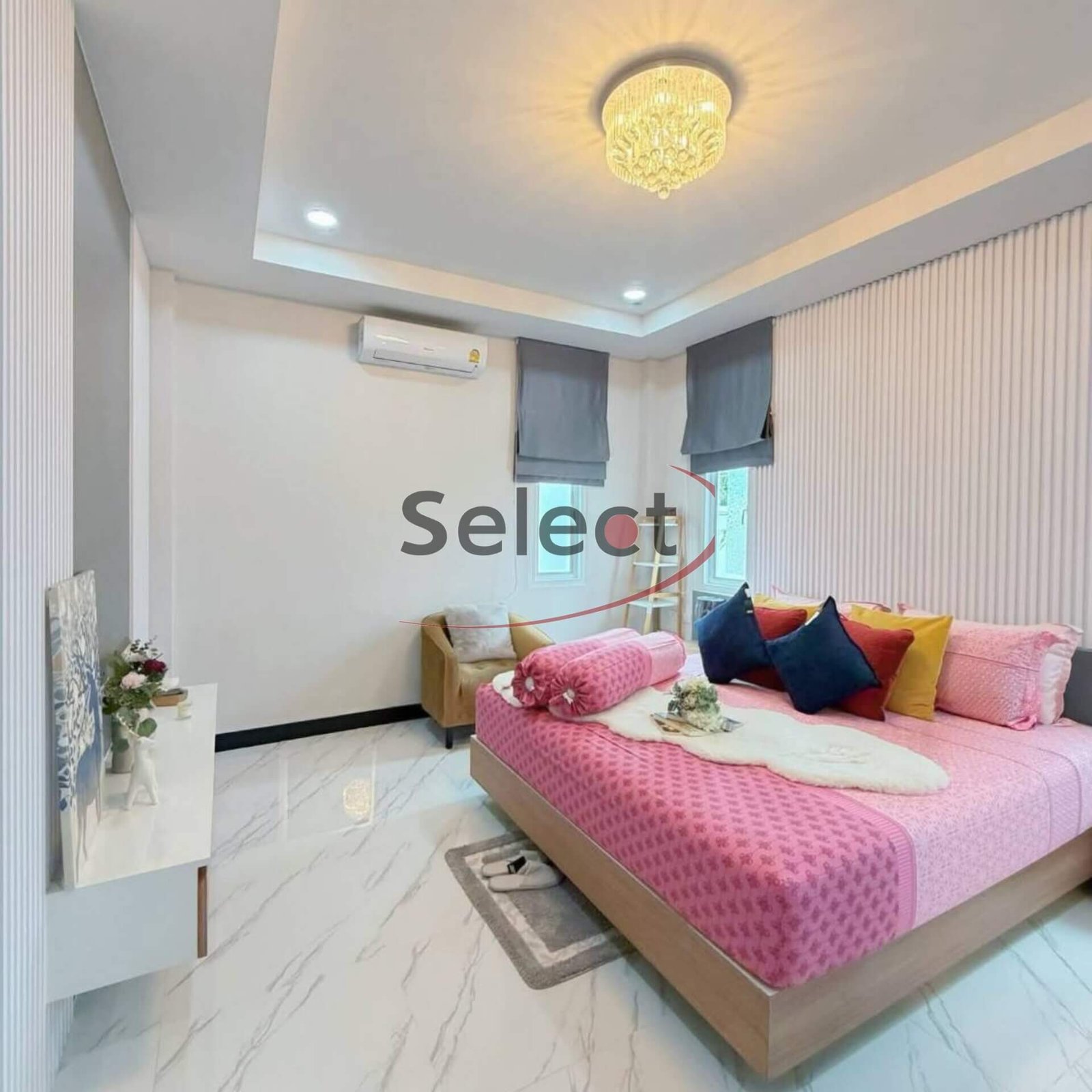 Nordic Pool Villa Mabprachan – Modern 3-Bedroom Luxury Near International Schools SST2512140 - select property pattaya