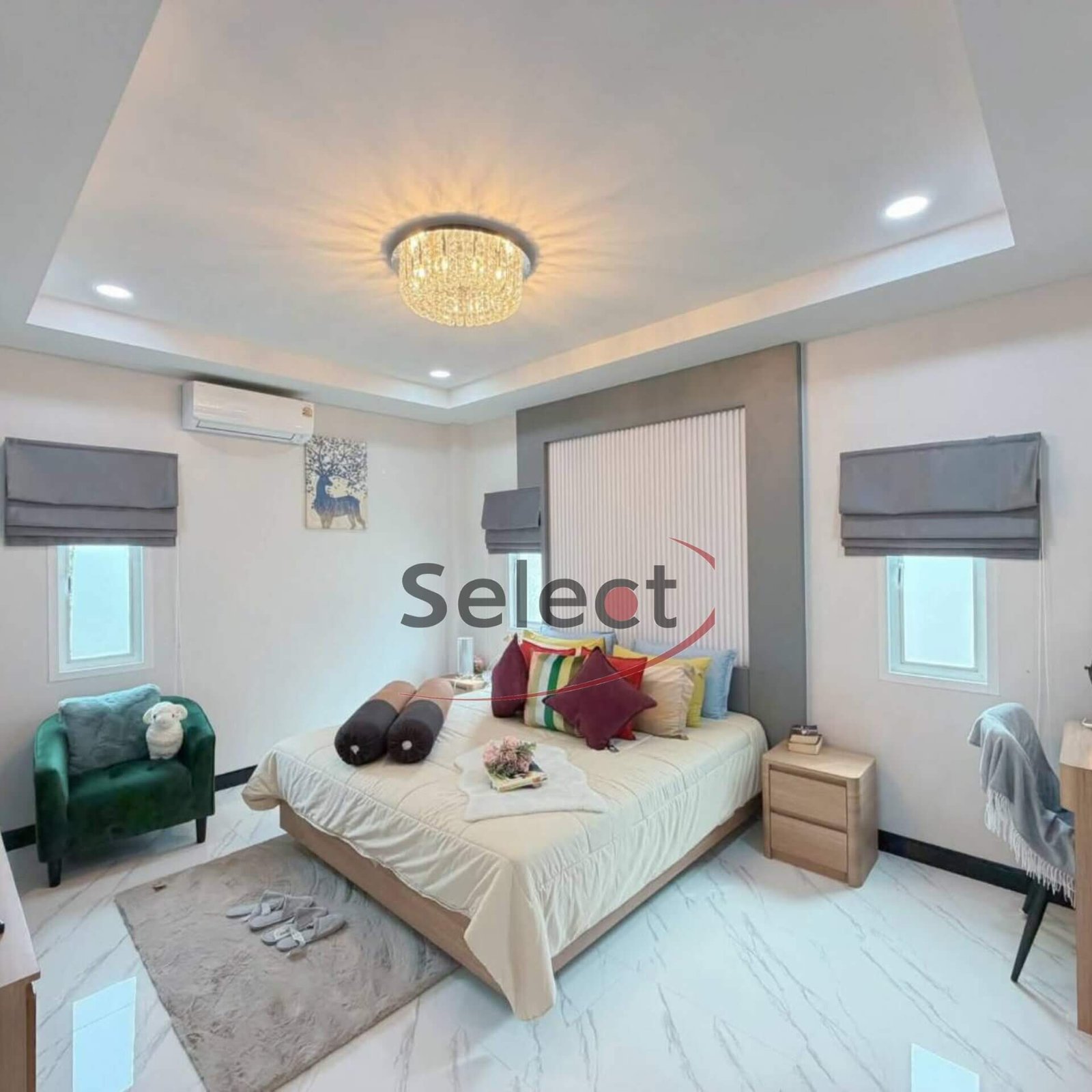 Nordic Pool Villa Mabprachan – Modern 3-Bedroom Luxury Near International Schools SST2512140 - select property pattaya